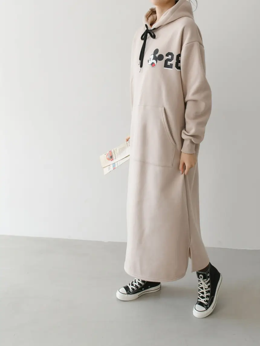 Women's 2022 Hooded Hoodie Set Beige Blue Long Sleeve — feature 13