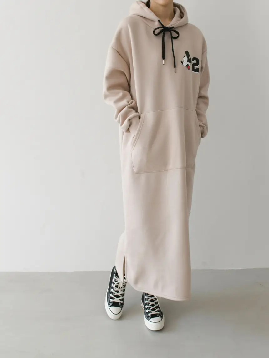 Women's 2022 Hooded Hoodie Set Beige Blue Long Sleeve — feature 14