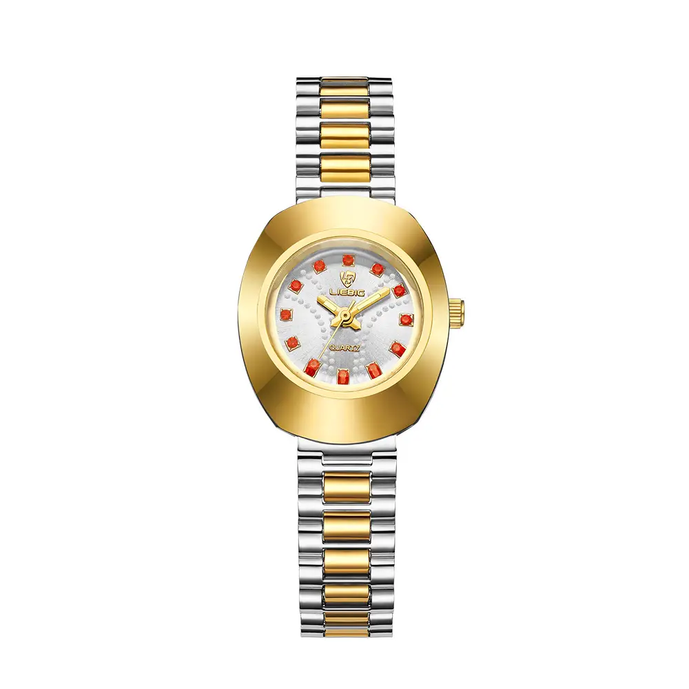 Liebig Gold Diamond Watch for Men Women — feature 15