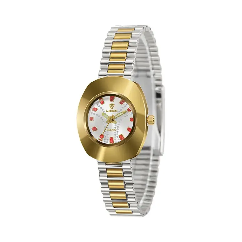 Liebig Gold Diamond Watch for Men Women - Image 3