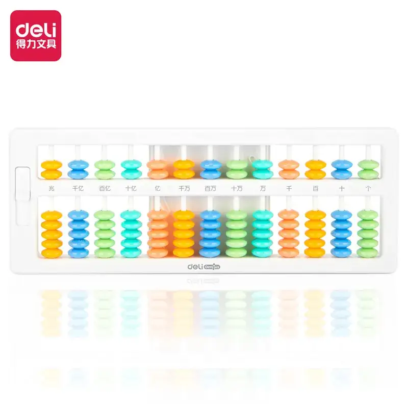 Colorful 13-Stall Abacus for Kids Math Learning - Image 23