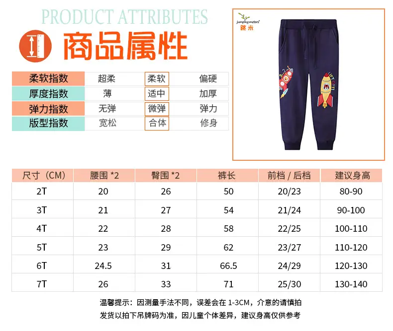 Kids Rocket Print Sweatpants Navy Blue 2025 — feature 4