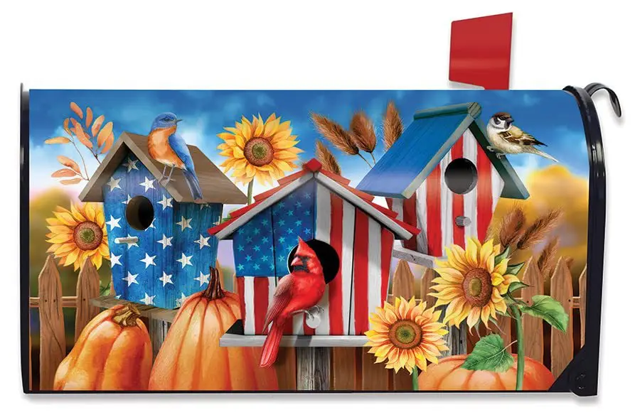 USP Sunflower Mailbox Cover Magnetic Flip Flops - Image 10