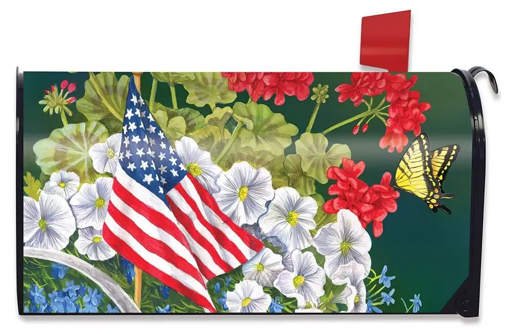 USP Sunflower Mailbox Cover Magnetic Flip Flops - Image 7