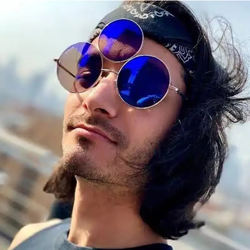 Punk Sunglasses Cross-Border 3-Circle One Piece - Image 13