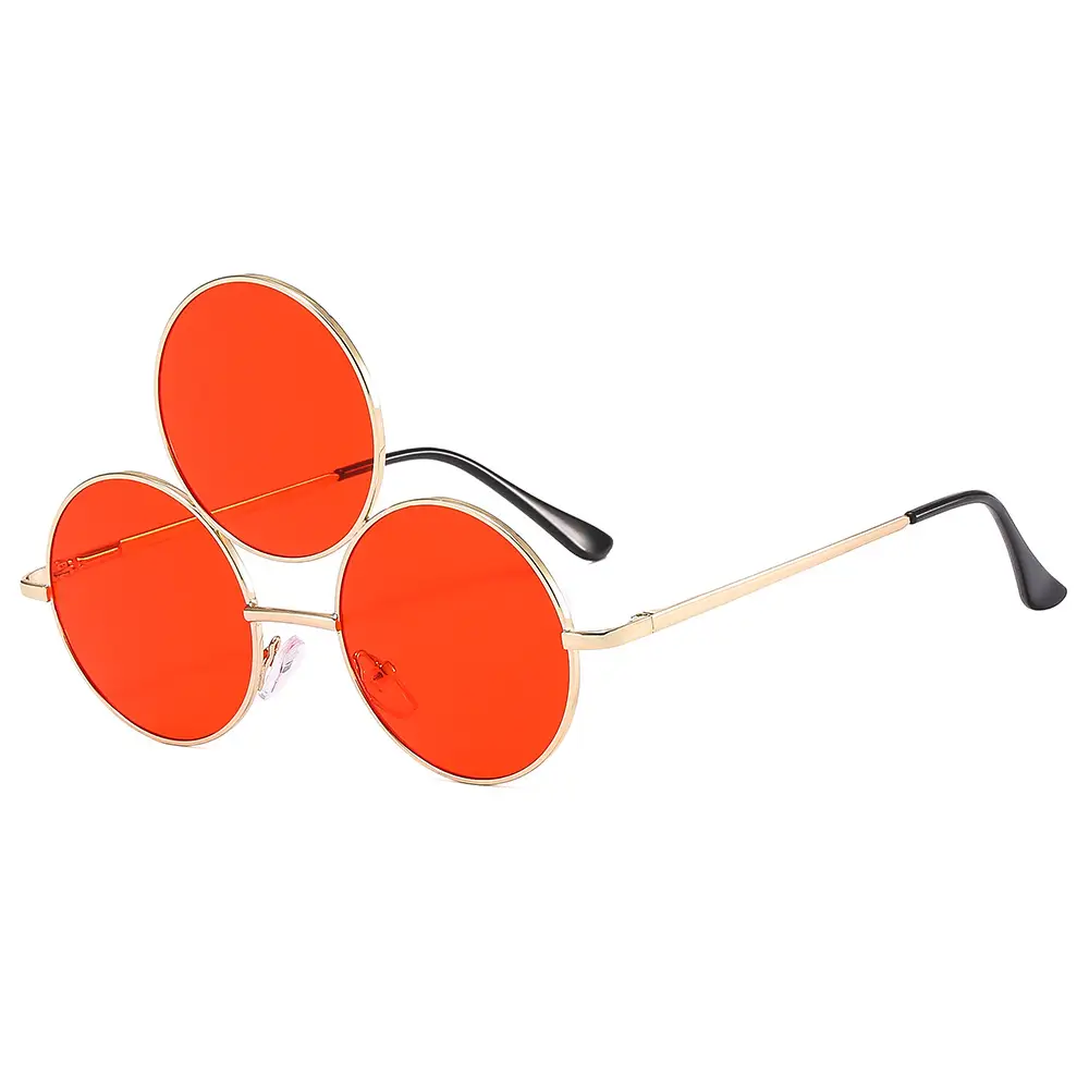 Punk Sunglasses Cross-Border 3-Circle One Piece - Image 16