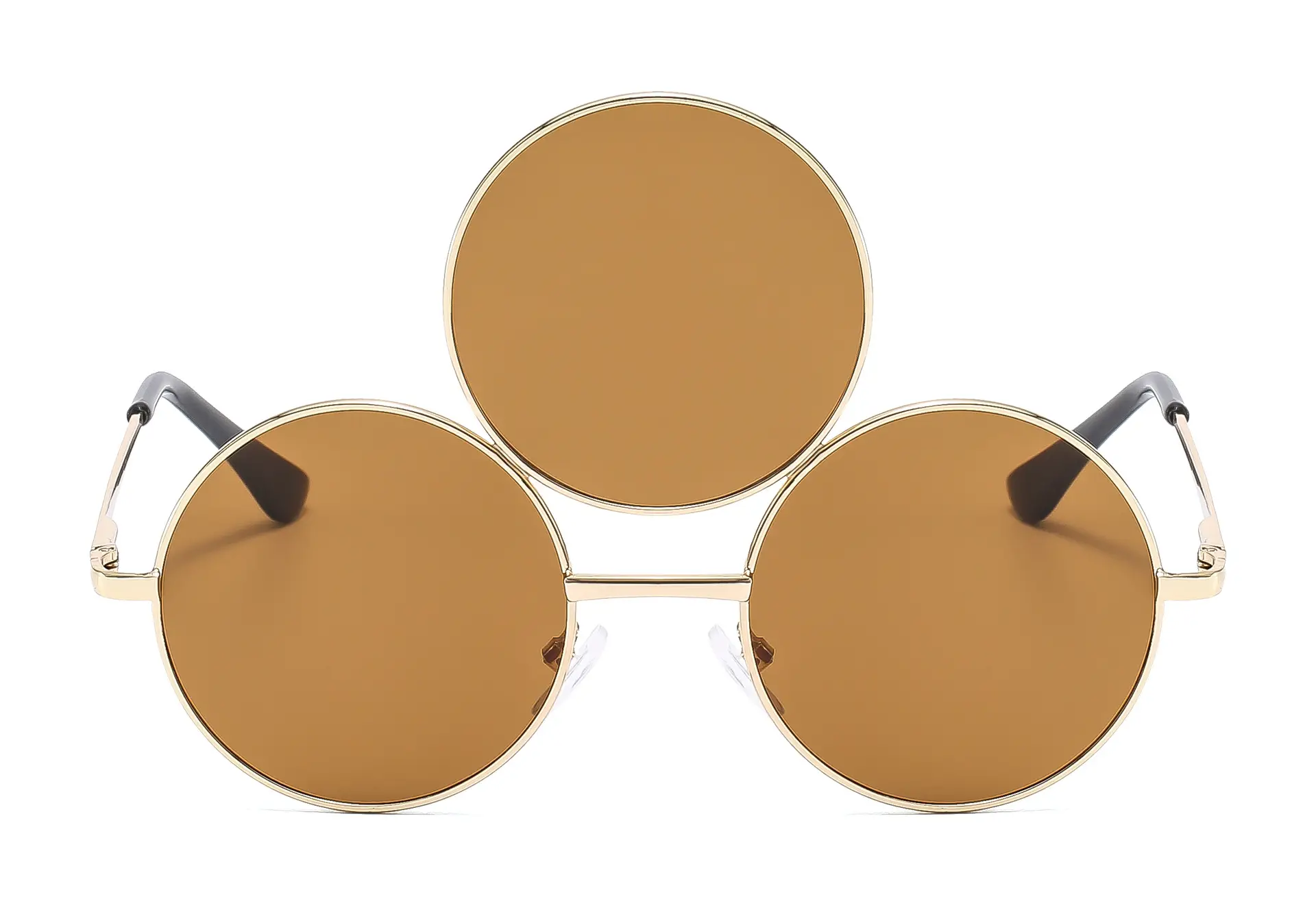 Punk Sunglasses Cross-Border 3-Circle One Piece β feature 19