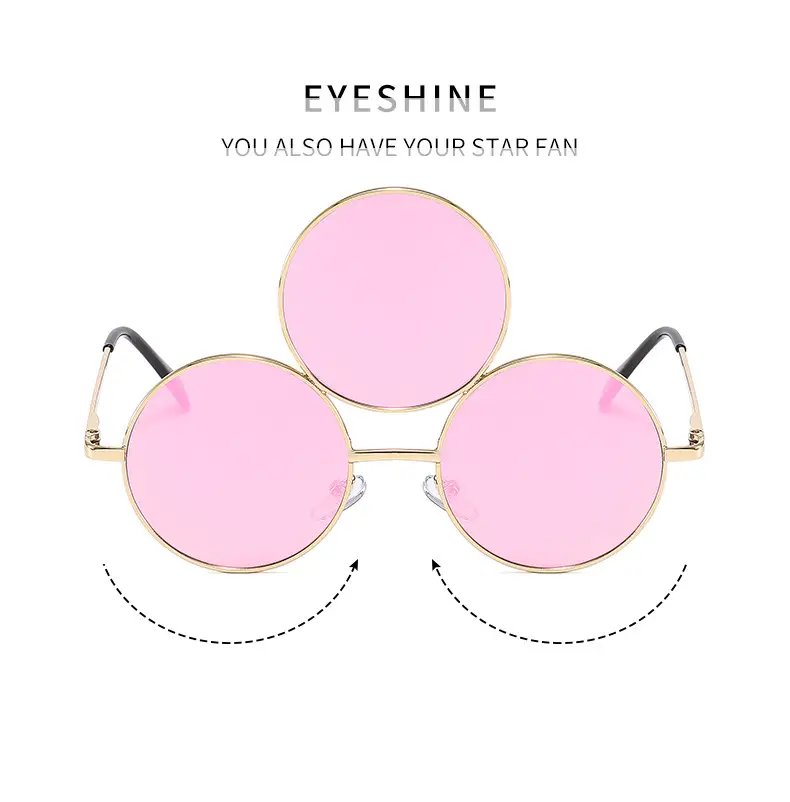 Punk Sunglasses Cross-Border 3-Circle One Piece β feature 6