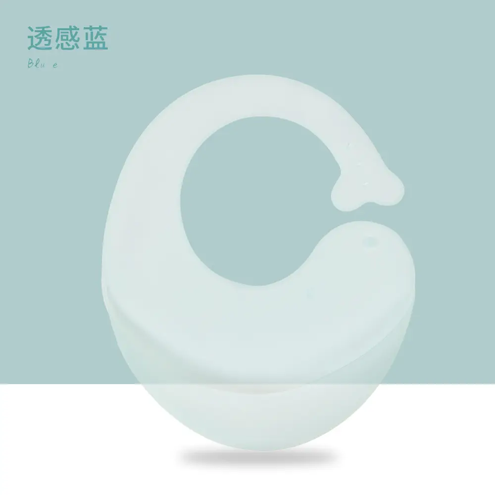 New Baby Cartoon Silicone Bib Oil-Proof