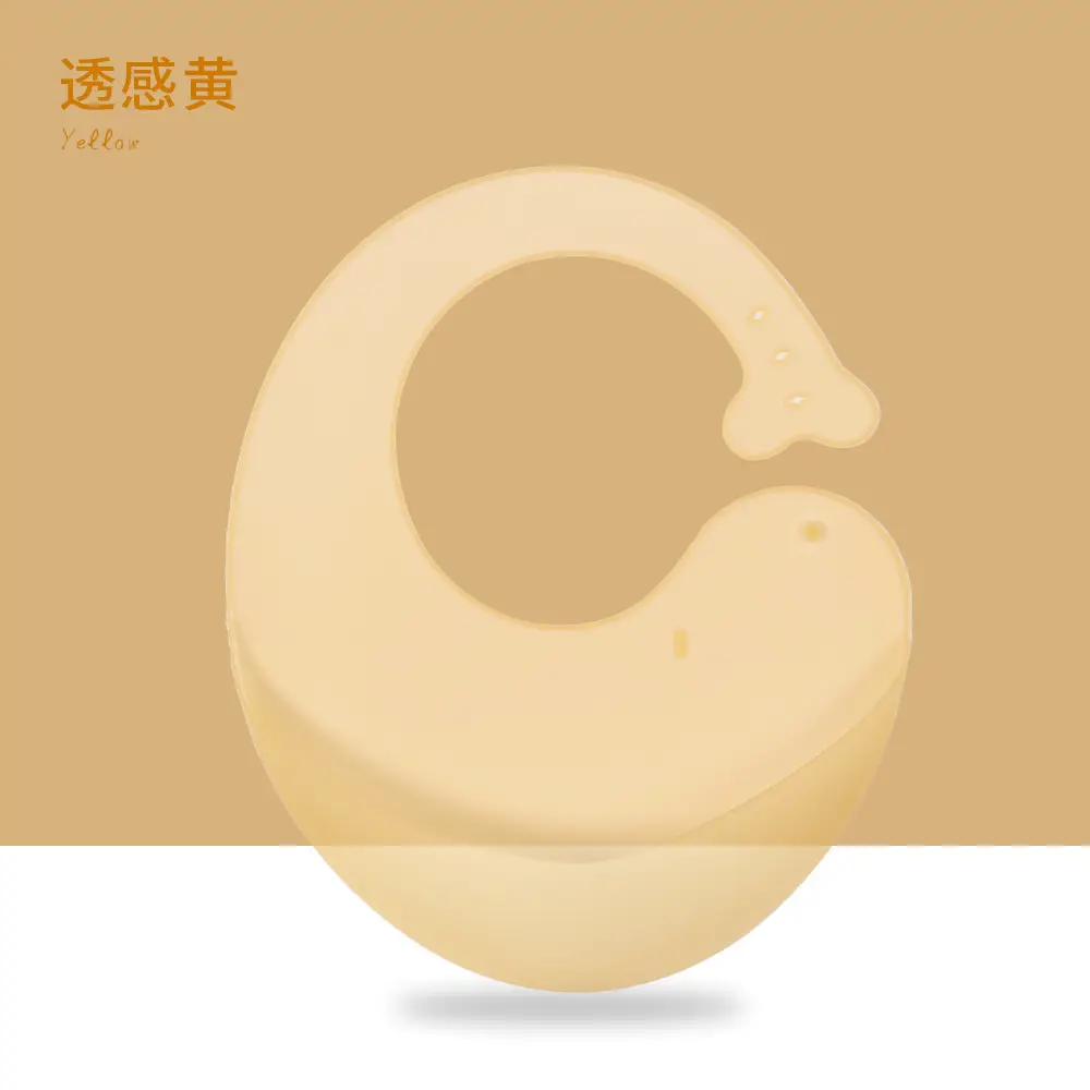 New Baby Cartoon Silicone Bib Oil-Proof