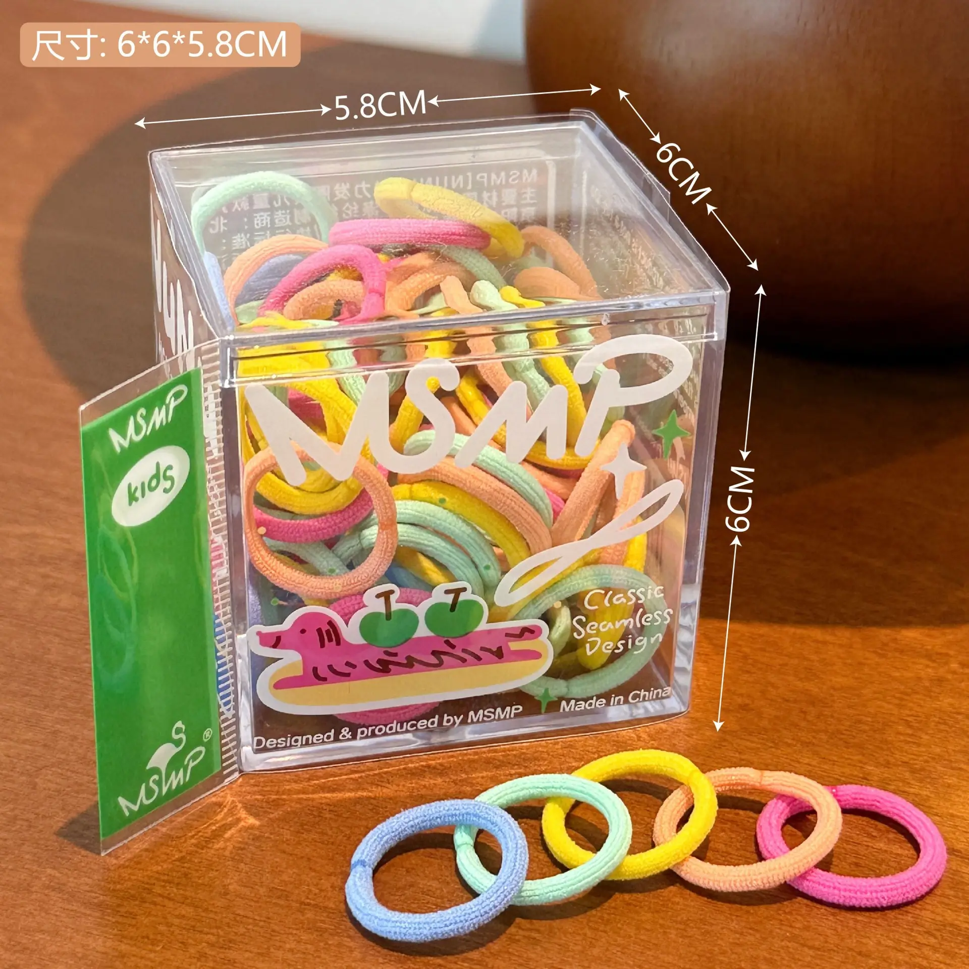 Crystal Boxed Rubber Hair Ties for All Occasions - Image 3