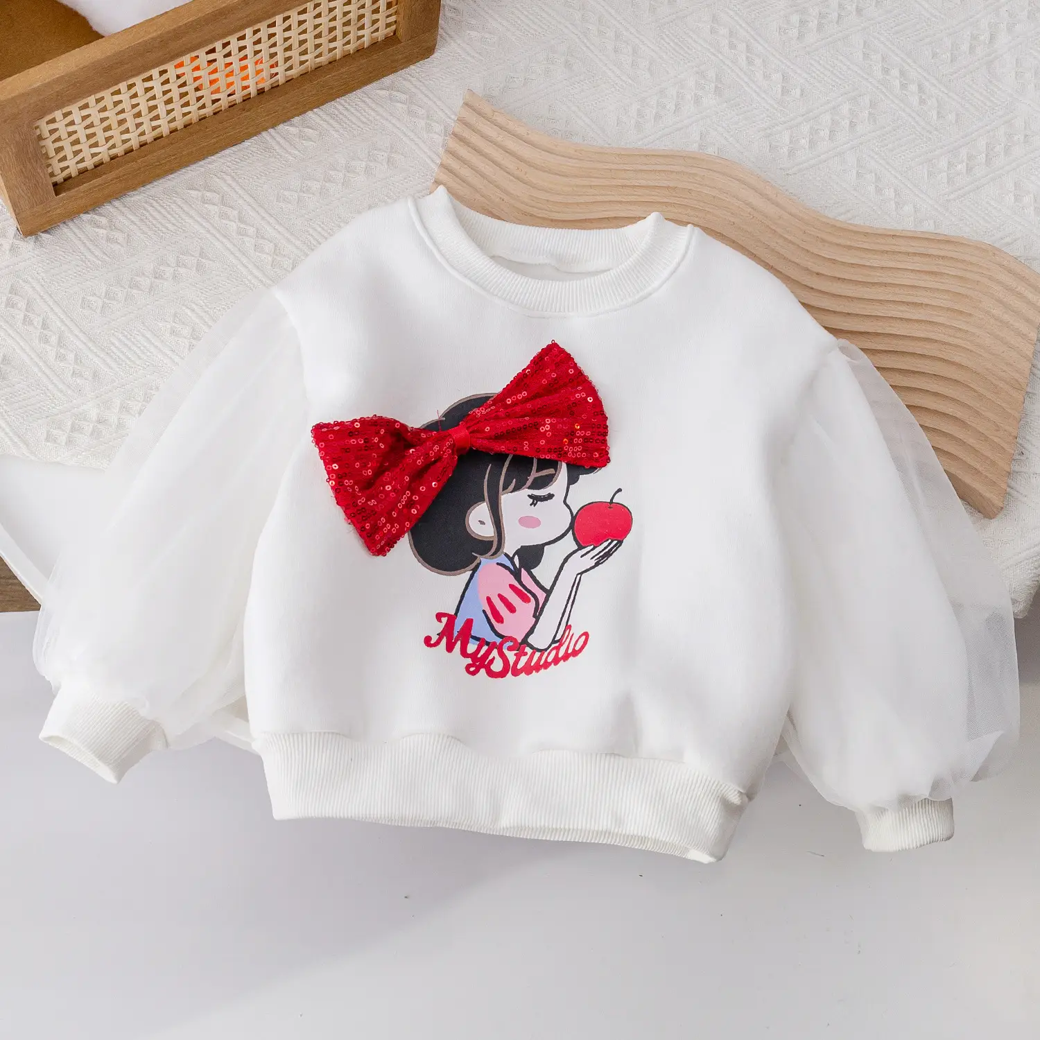 Girls Pink Sweatshirt 2025 Autumn Winter Casual Loose â feature 7