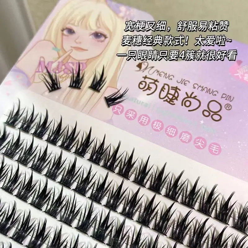 10mm False Eyelashes Large Capacity Book Set of 2