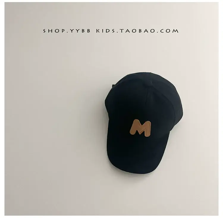 2022 Korean Kids Cap Tan Baby Letter Suede Warm — feature 13