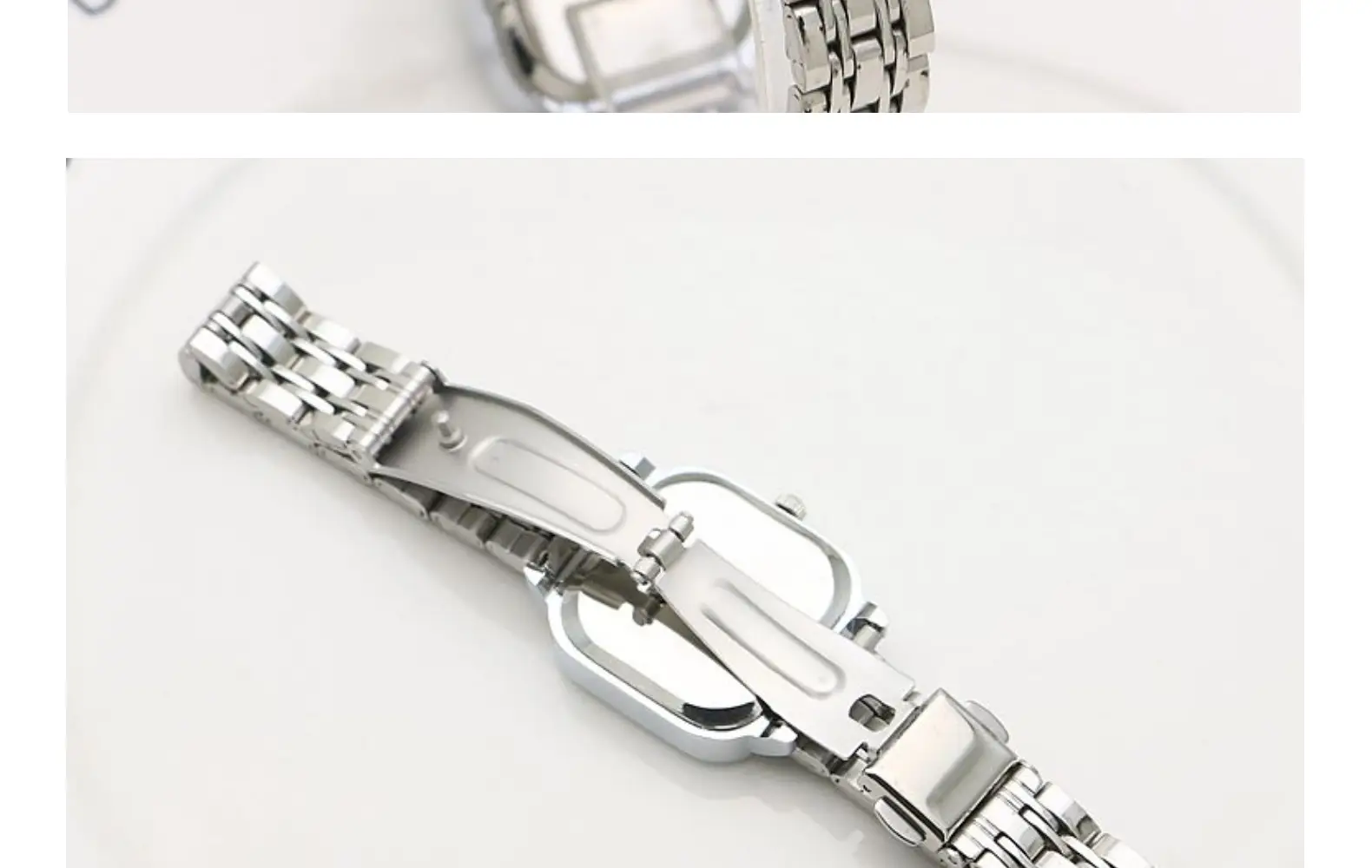 Literary Student Square Steel Band Quartz Watch Stainless Steel Band Fashionable Girls Watch Forest Square Watch Ladies Watch — feature 19