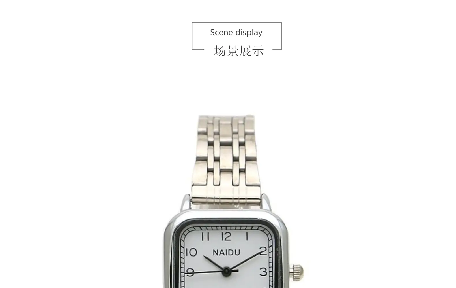 Literary Student Square Steel Band Quartz Watch Stainless Steel Band Fashionable Girls Watch Forest Square Watch Ladies Watch — feature 6