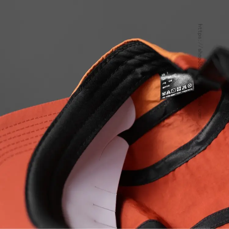 Vintage Orange Corduroy Cap for Men - Image 8