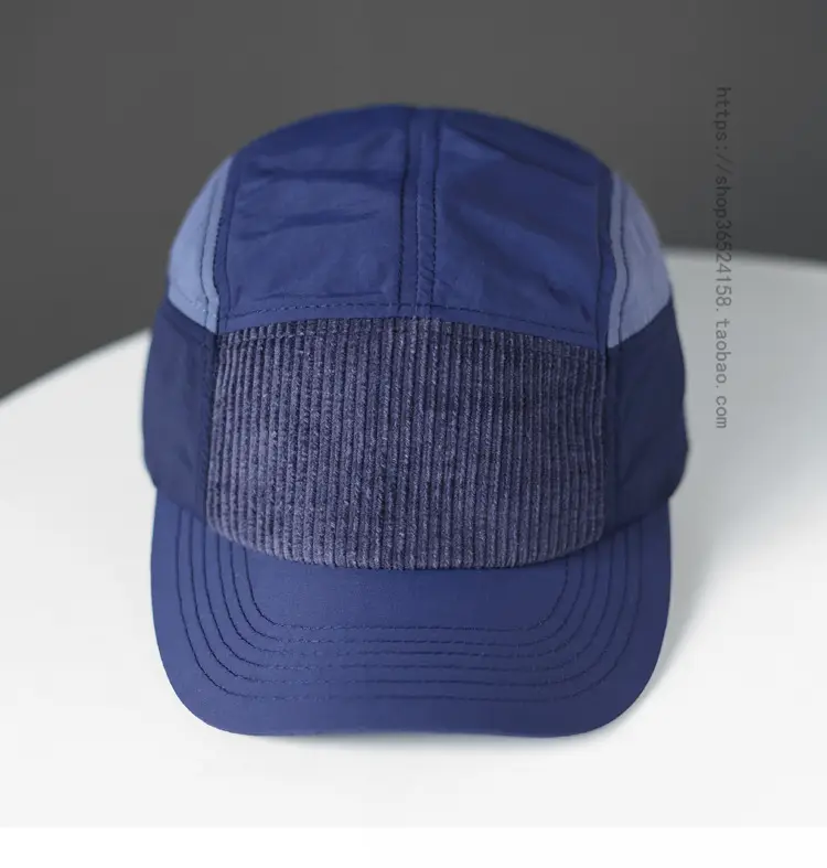 Vintage Orange Corduroy Cap for Men — feature 8