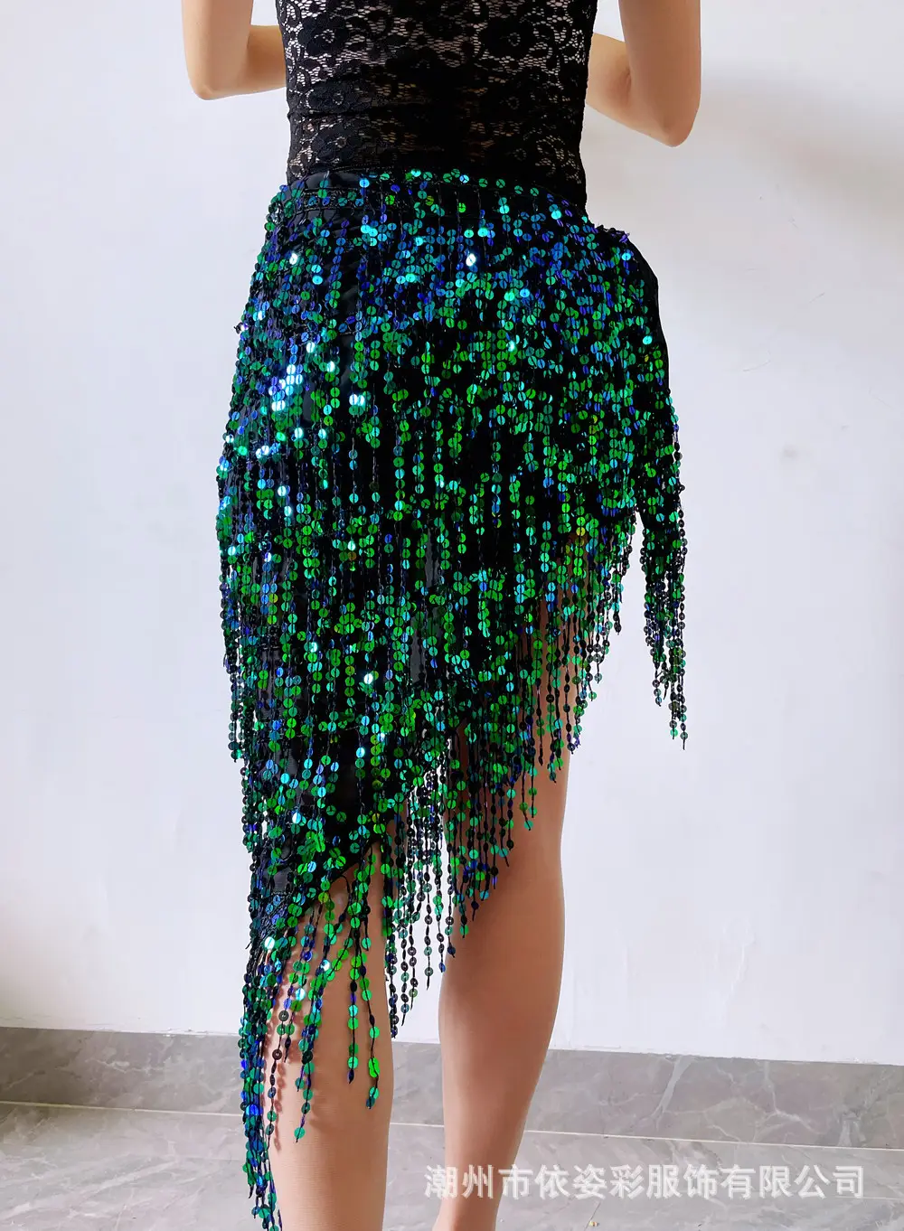 2023 Belly Dance Dress with Sequin Tassels & Waist Chain — feature 11