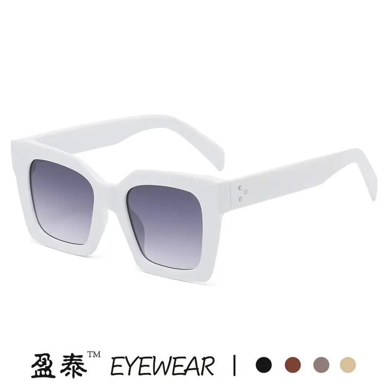 Modern White Gradient Sunglasses for All Occasions - Image 9