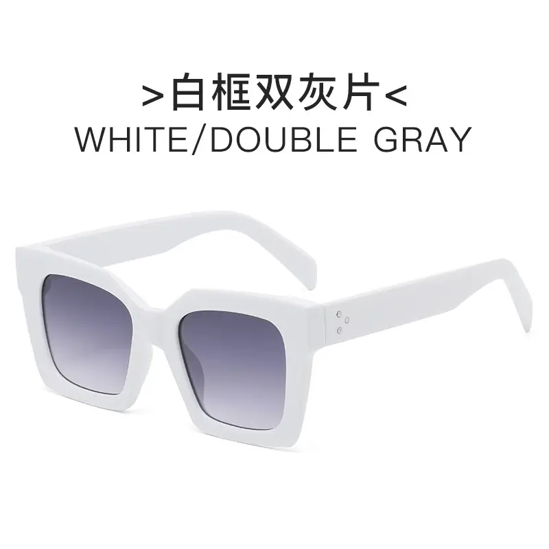 Modern White Gradient Sunglasses for All Occasions - Image 6