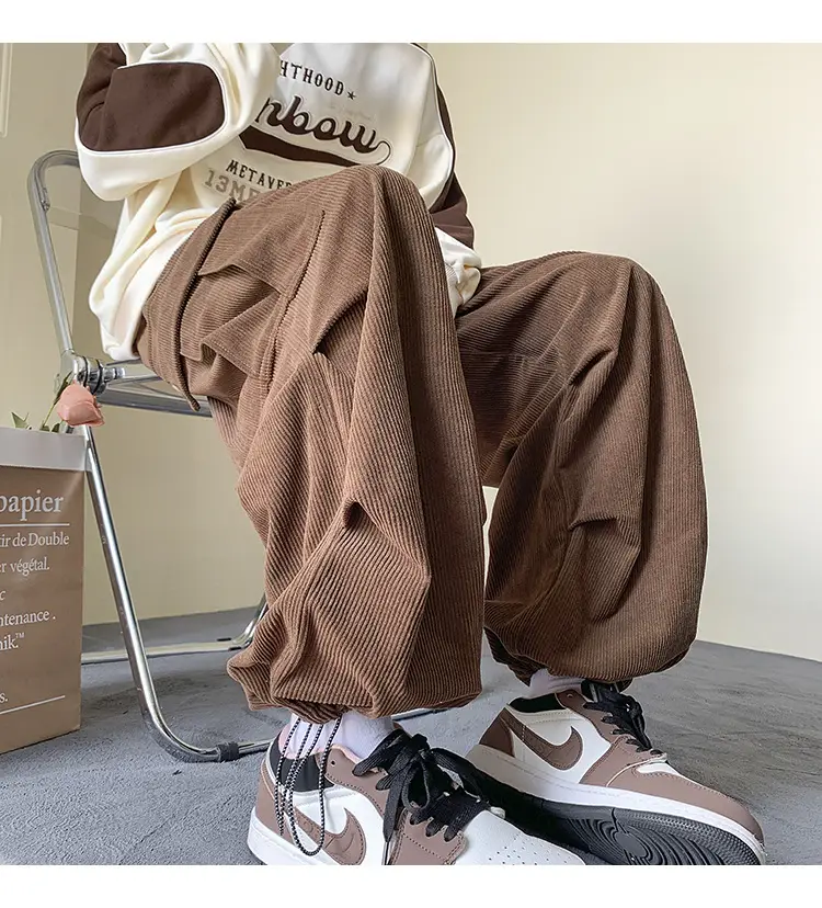 Men's Fleece Lined Overalls Large Winter Autumn Pants — feature 8