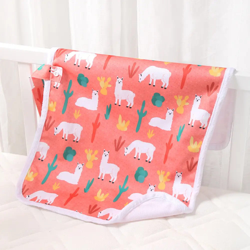 Rainbow Printed Baby Diaper Towel - Image 25