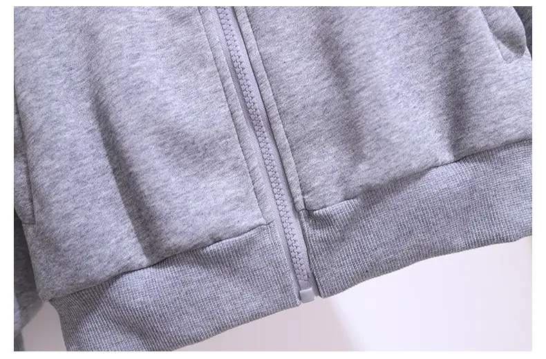 Girls Pink Teal Zipper Hoodie Sweatshirt Set Large — feature 11