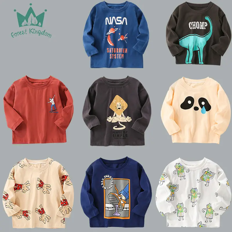 Boys' NASA Space Print Sweatpants Set 8 Pcs - Image 3