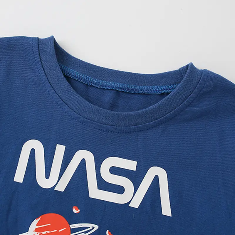 Boys' NASA Space Print Sweatpants Set 8 Pcs - Image 4