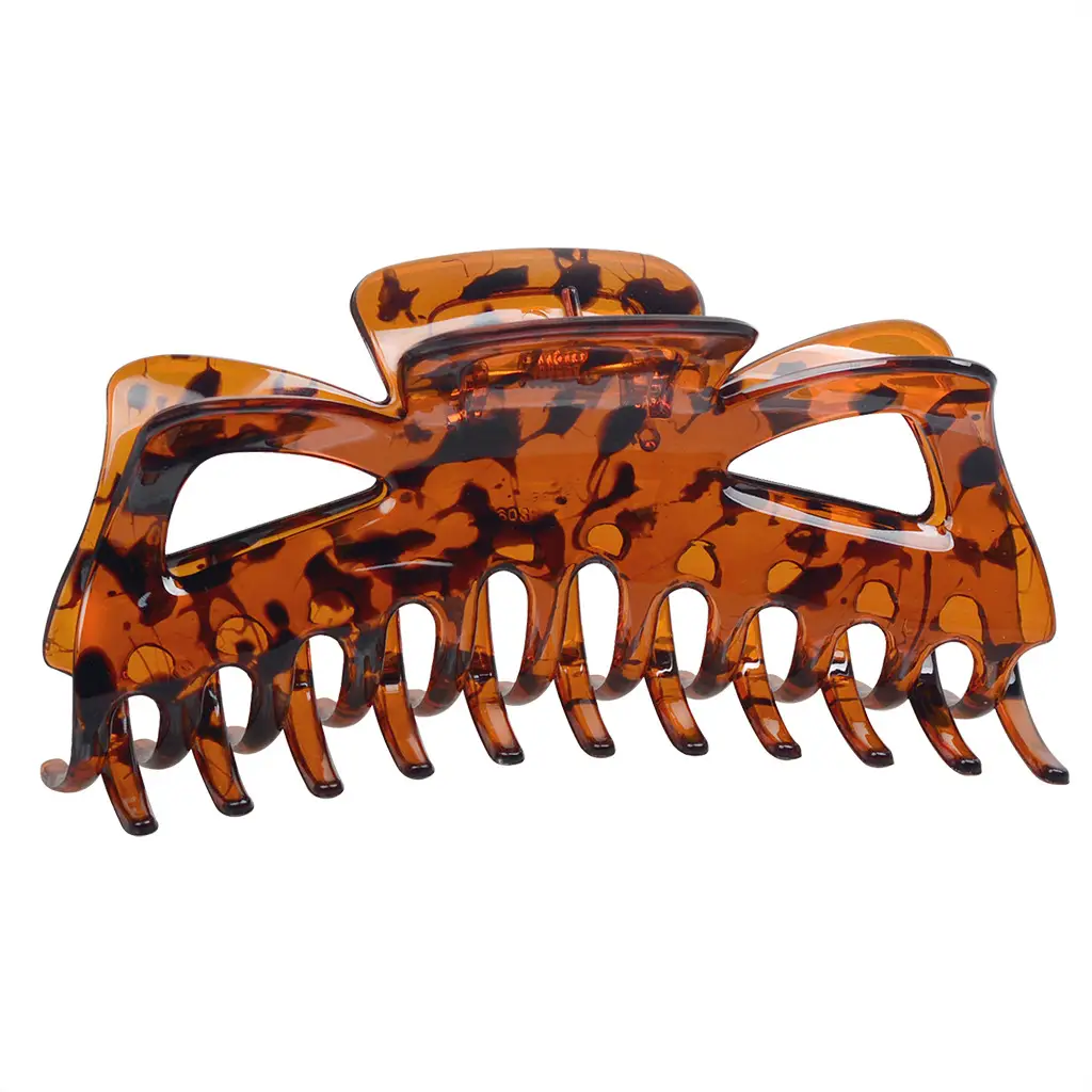 Red Crystal Hair Claws for Women Large Hair Clips