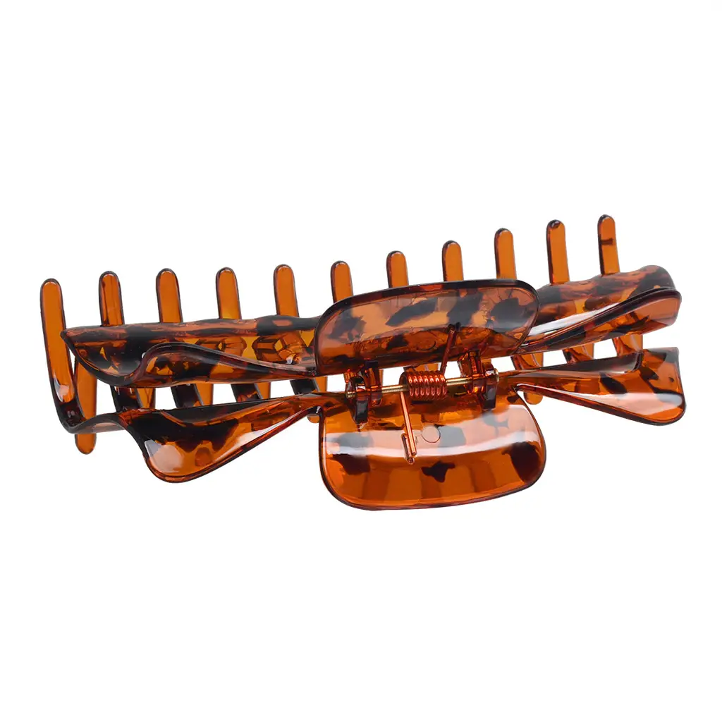 Red Crystal Hair Claws for Women Large Hair Clips - Image 6