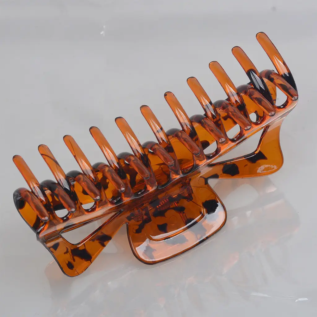 Red Crystal Hair Claws for Women Large Hair Clips - Image 7