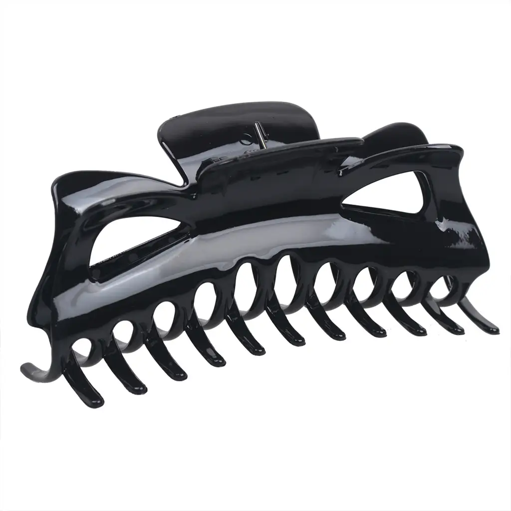 Red Crystal Hair Claws for Women Large Hair Clips - Image 2