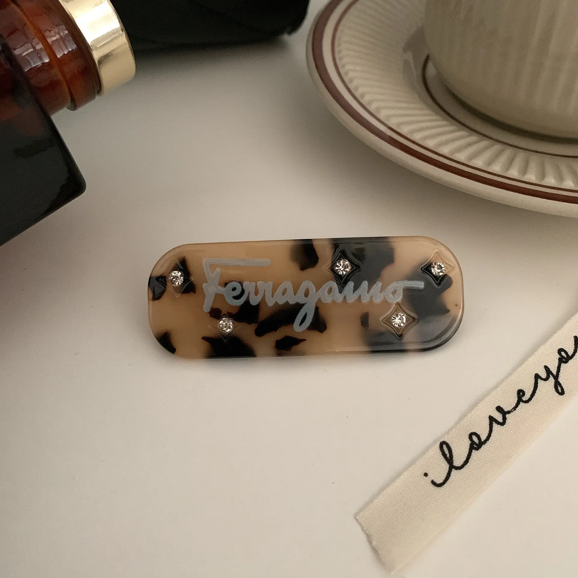 Korean-style Acrylic Hair Clip with Shark Design - Image 12