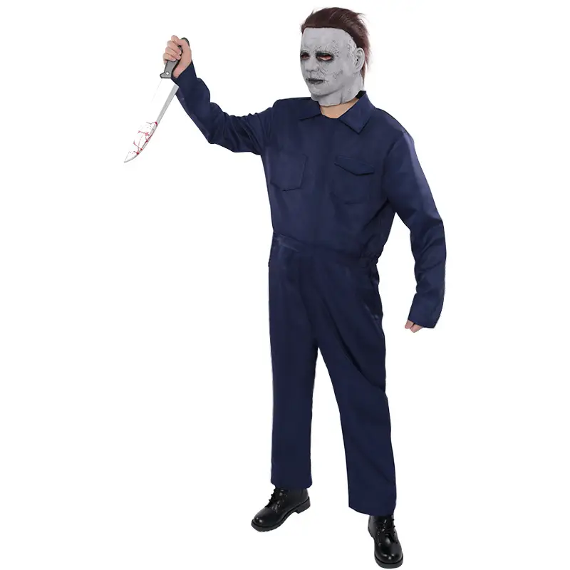 Miles Michael Cosplay Suit Blue Suiting Set - Image 5