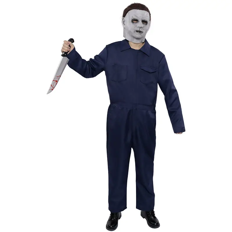 Miles Michael Cosplay Suit Blue Suiting Set - Image 7