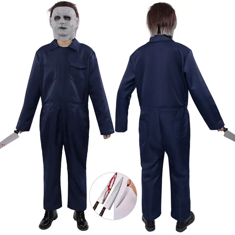 Miles Michael Cosplay Suit Blue Suiting Set - Image 8