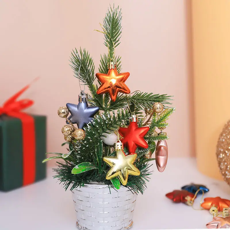 Electroplated Star Christmas Tapestries 5Cm Pink & Purple — feature 9