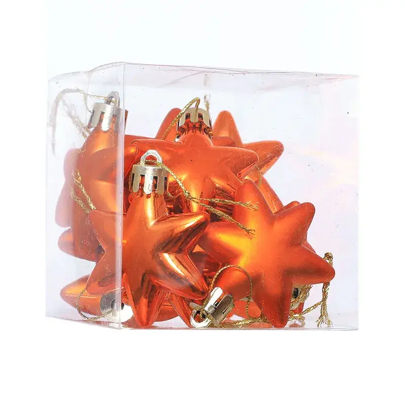 Electroplated Star Christmas Tapestries 5Cm Pink & Purple - Image 10