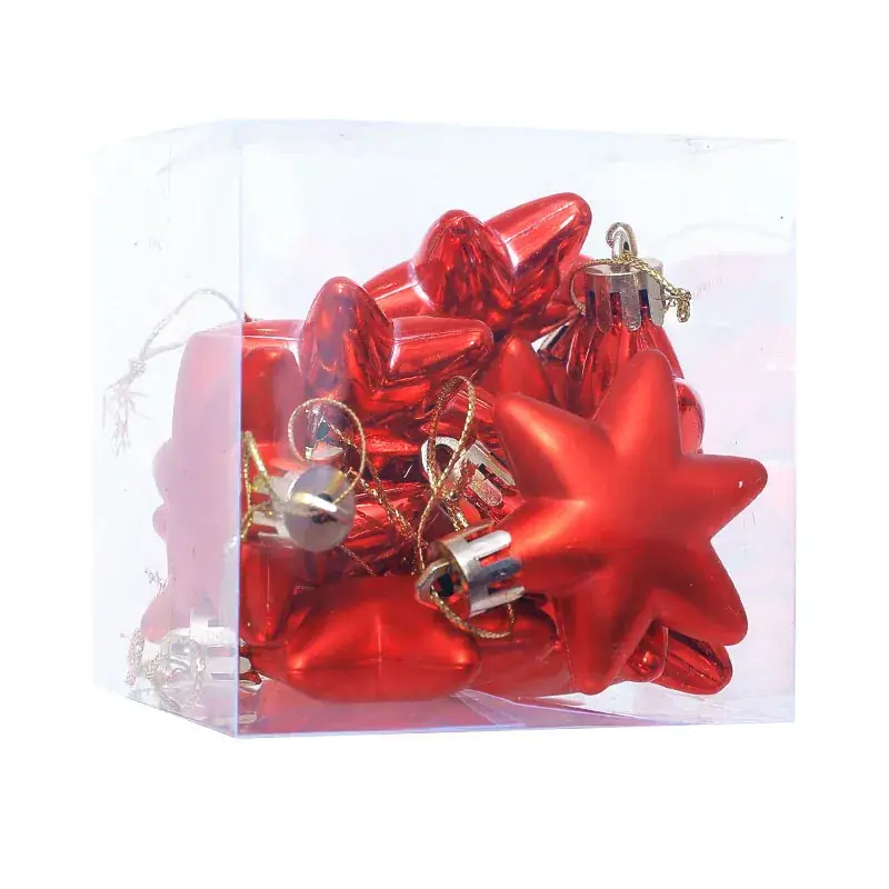 Electroplated Star Christmas Tapestries 5Cm Pink & Purple - Image 2
