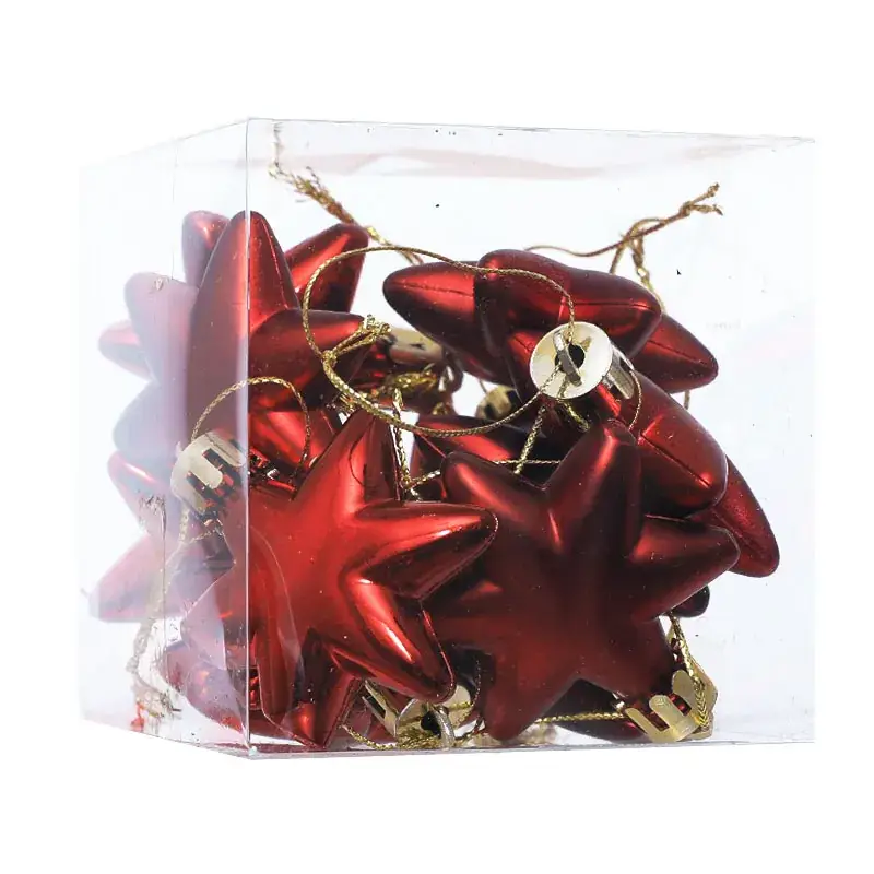 Electroplated Star Christmas Tapestries 5Cm Pink & Purple - Image 3