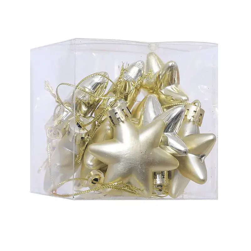 Electroplated Star Christmas Tapestries 5Cm Pink & Purple - Image 8