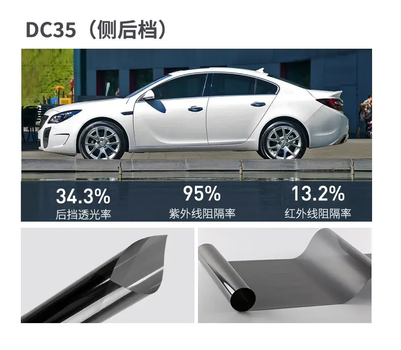Car Window Film, High Heat Insulation, Sun Protection, Front Windshield Glass Film, Explosion-Proof Solar Film, Full Range of Car Window Film, Wholesale by the Roll — feature 10