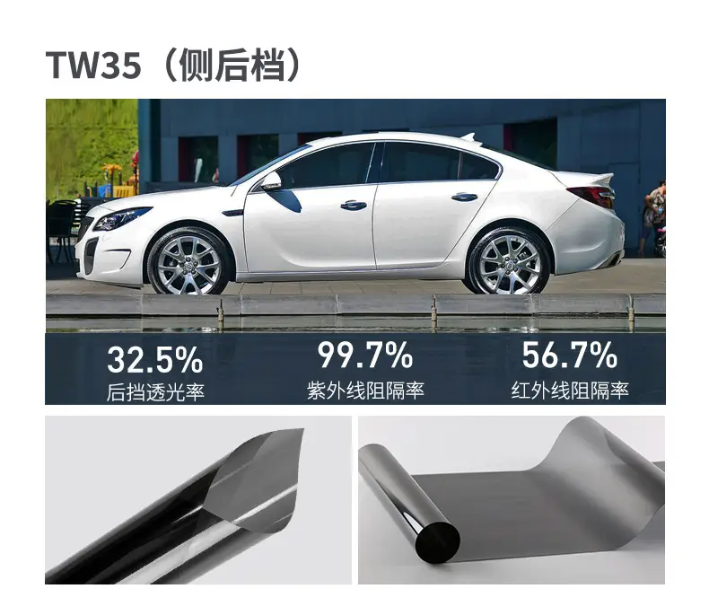 Car Window Film, High Heat Insulation, Sun Protection, Front Windshield Glass Film, Explosion-Proof Solar Film, Full Range of Car Window Film, Wholesale by the Roll — feature 13