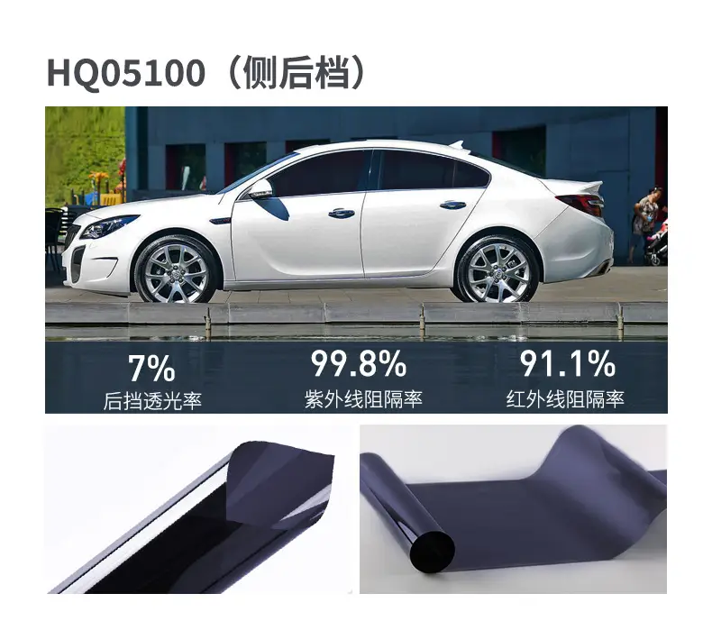 Car Window Film, High Heat Insulation, Sun Protection, Front Windshield Glass Film, Explosion-Proof Solar Film, Full Range of Car Window Film, Wholesale by the Roll — feature 19
