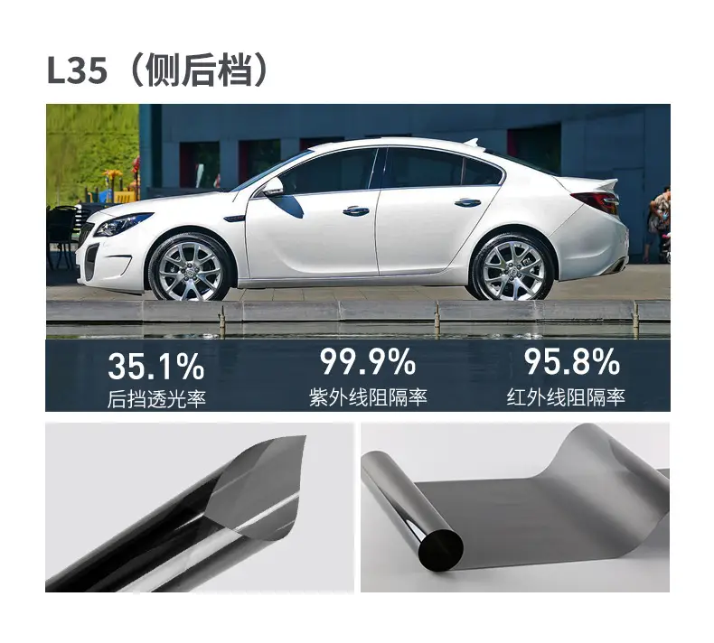 Car Window Film, High Heat Insulation, Sun Protection, Front Windshield Glass Film, Explosion-Proof Solar Film, Full Range of Car Window Film, Wholesale by the Roll — feature 26