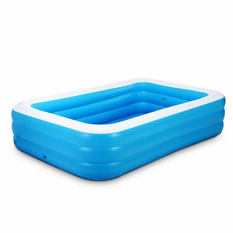 Summer Eco-friendly PVC Three-layer Thickened Wear-resistant Large Outdoor Play Pool Children's Household Inflatable Swimming Pool