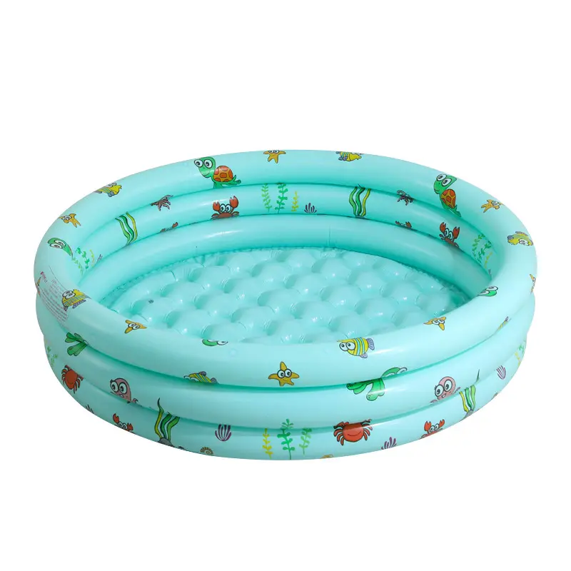 Summer Eco-friendly PVC Three-layer Thickened Wear-resistant Large Outdoor Play Pool Children's Household Inflatable Swimming Pool