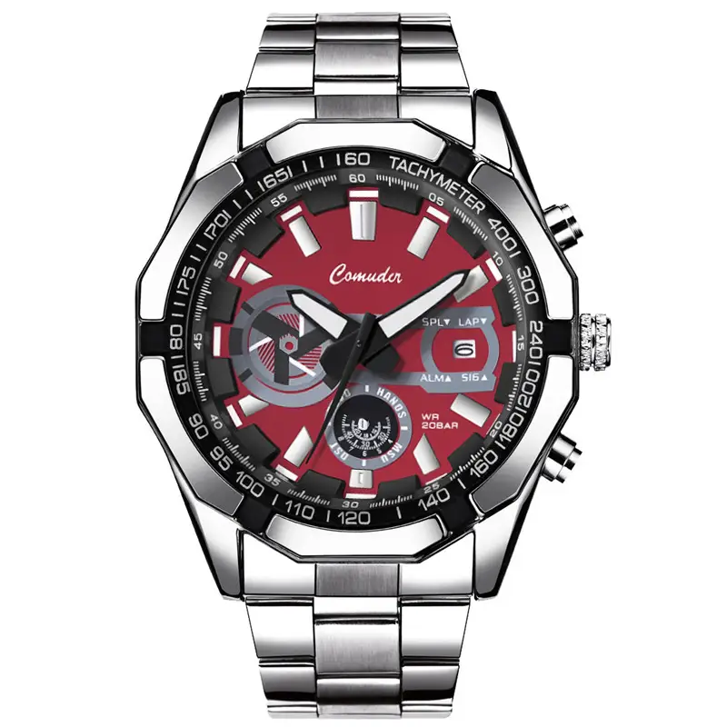 Men's Luxury Mechanical Watch with Large Dial & Waterproof Design - Image 2